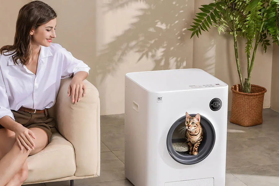 electric litter box for cats