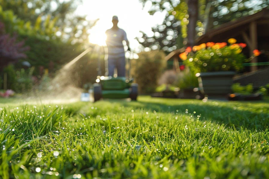 electric battery lawn mowers