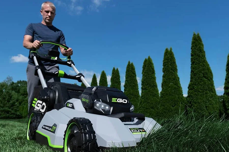 small battery lawn mower