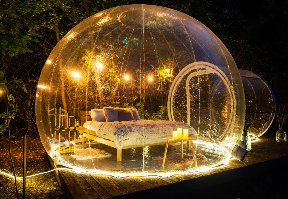 giant inflatable bubble tent