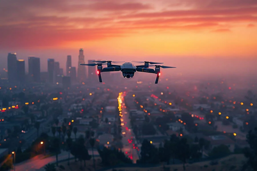 cinematic drone